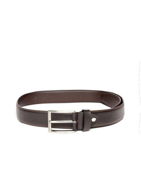 

Peter England Men Brown Solid Formal Belt