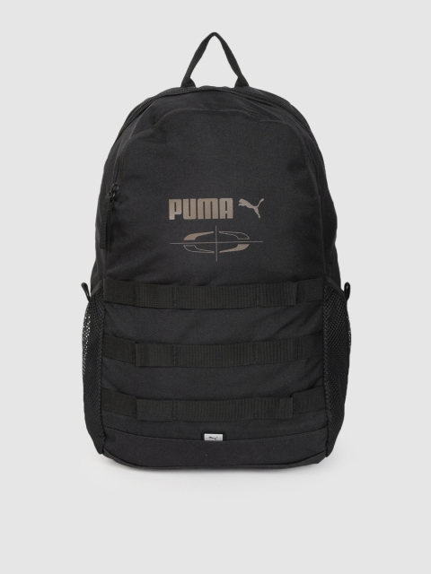 

Puma Unisex Black Brand Logo Style Backpack