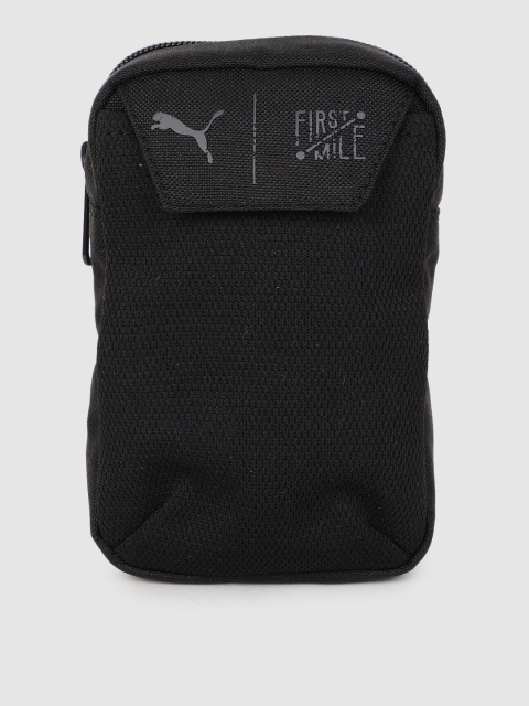 

Puma Unisex Black Woven Design Sustainable First Mile Training Neck Wallet