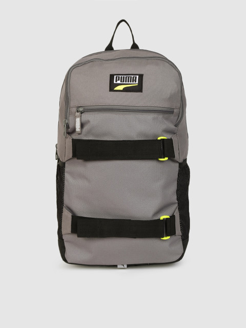 

Puma Unisex Grey Solid Deck Backpack