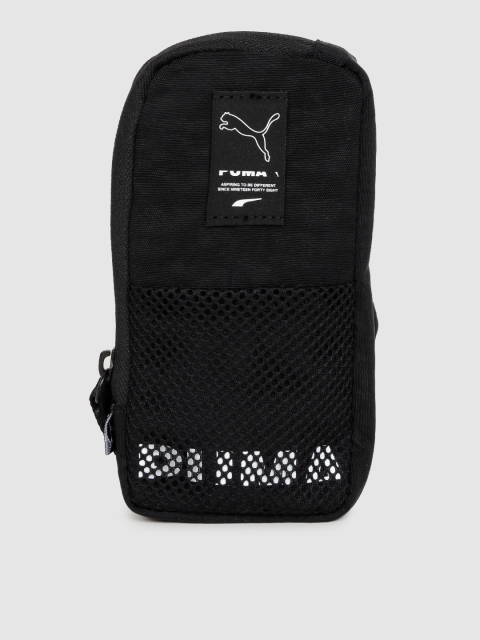 

Puma Unisex Black Printed Handheld Bag