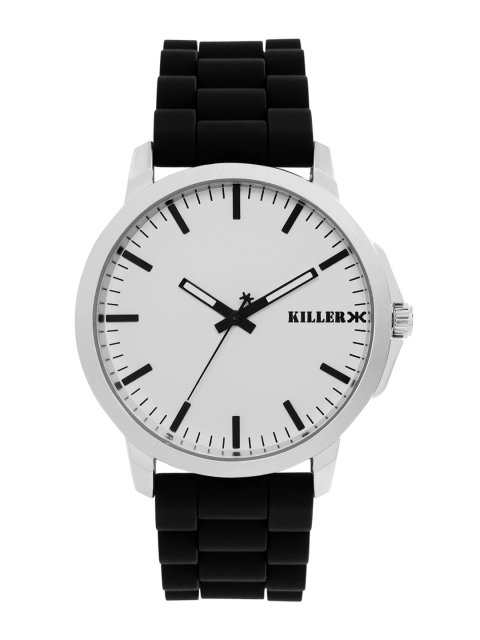 

Killer Men White Solid Analogue Watch KL-6C