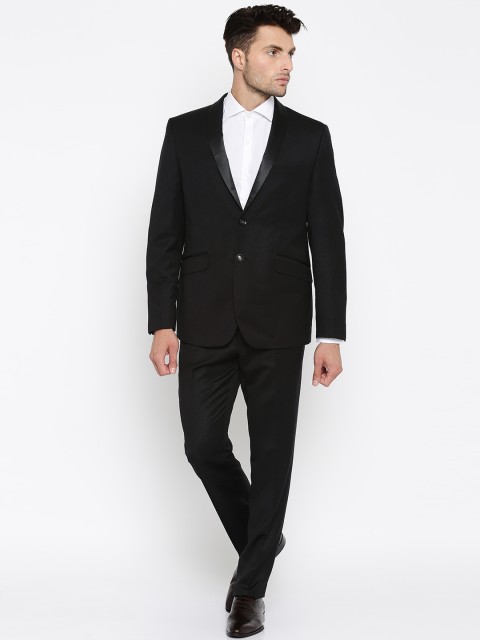 

Van Heusen Black Slim Fit Formal Suit