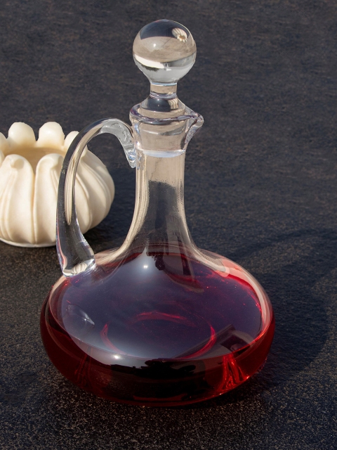 

THOA Transparent Glass Wine Decanter