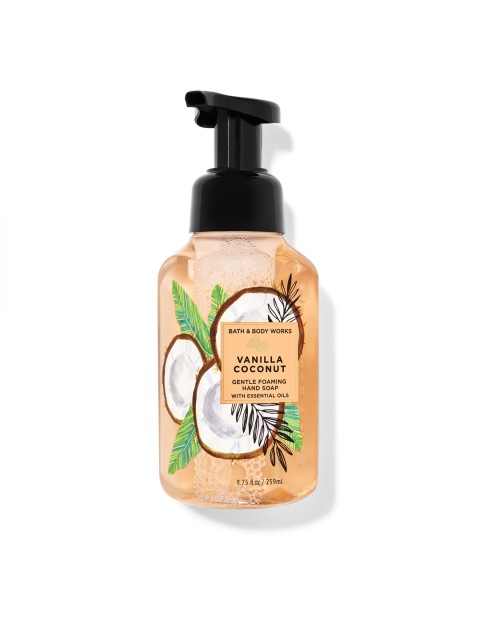 

Bath & Body Works Vanilla Coconut Gentle Foaming Hand Soap, Pink