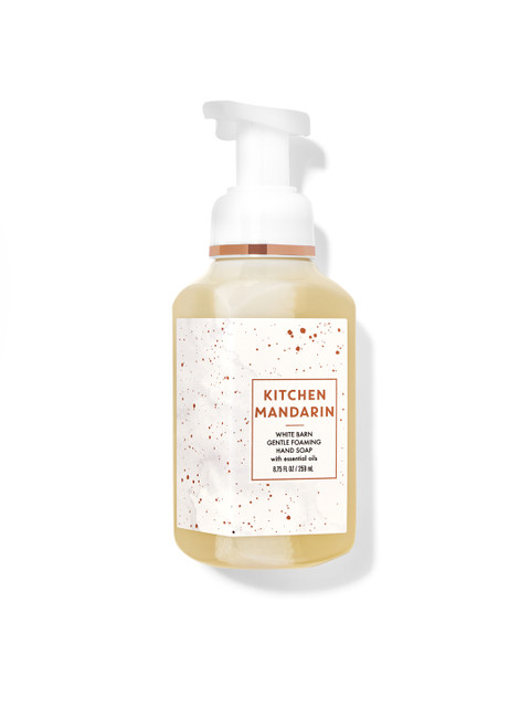 

Bath & Body Works Kitchen Mandarin Gentle Foaming Hand Soap 259 ml, White