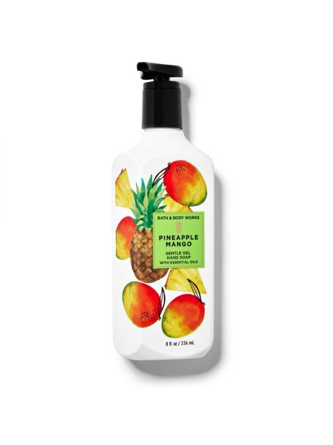 

Bath & Body Works Pineapple Mango Gentle Gel Hand Soap, White