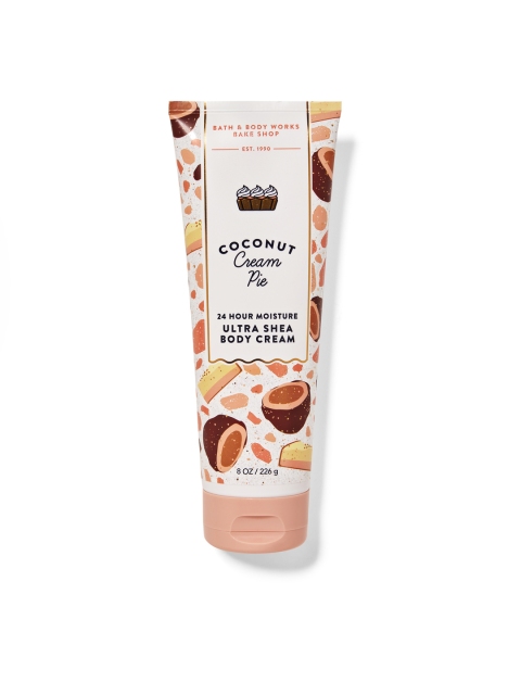 

Bath & Body Works Coconut Cream Pie Ultra Shea Body Cream, Pink