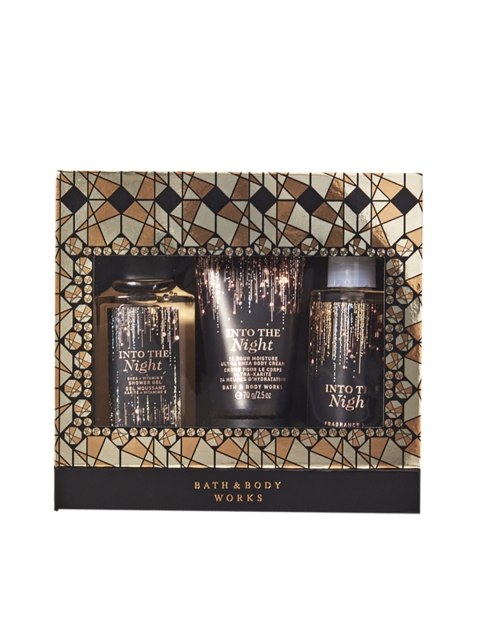 

Bath & Body Works Women Into the Night Mini Gift Box Set, Black