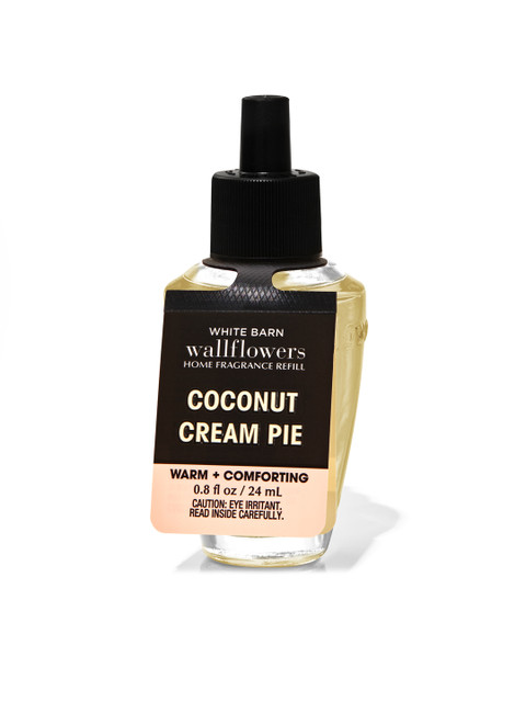 

Bath & Body Works Coconut Cream Pie Wallflowers Home Fragrance Refill 24 ml, Transparent