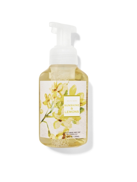 

Bath & Body Works Sunshine & Lemons Gentle Foaming Hand Soap 259 ml, Yellow