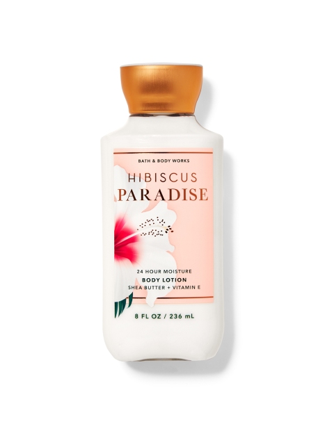 

Bath & Body Works Women Hibiscus Paradise Super Smooth Body Lotion 236 ml, White