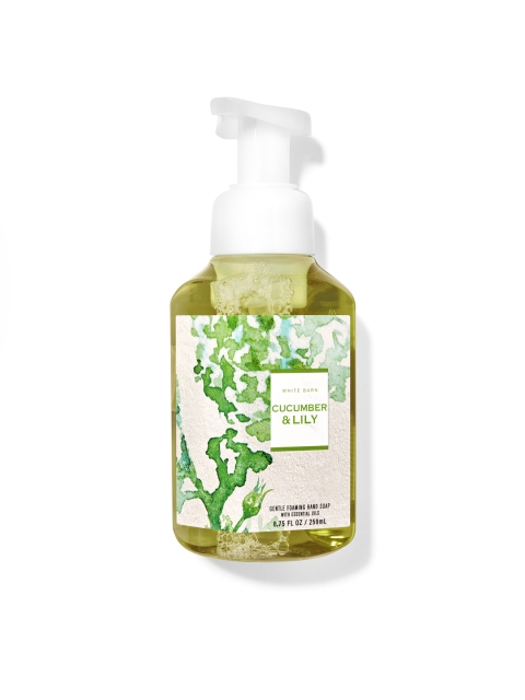 

Bath & Body Works Cucumber & Lily Gentle Foaming Hand Soap 259 ml, Yellow
