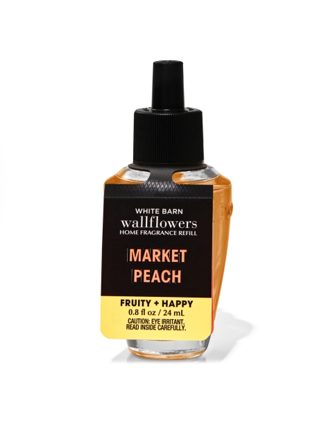 

Bath & Body Works Market Peach Wallflowers Home Fragrance Refill 24 ml, Orange