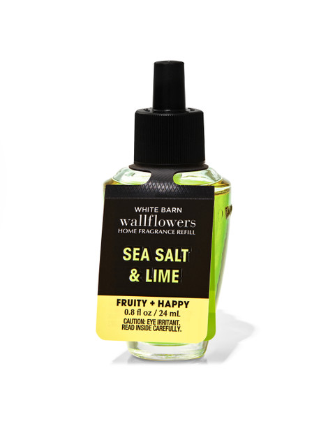 

Bath & Body Works Sea Salt & Lime Wallflowers Home Fragrance Refill 24 ml, Green