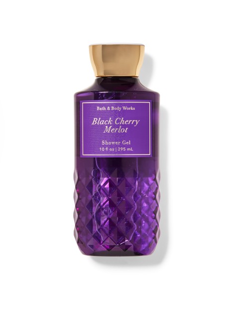 

Bath & Body Works Black Cherry Merlot Shower Gel 295 ml, Purple
