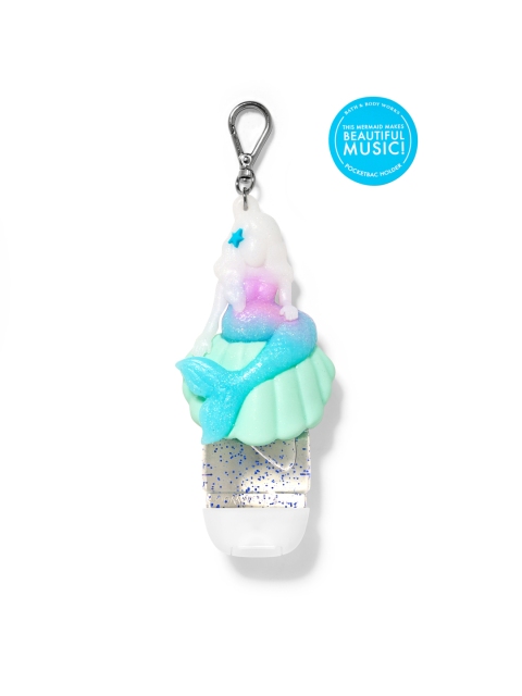 

Bath & Body Works Blue & Sea Green Noise-Making Mermaid PocketBac Holder