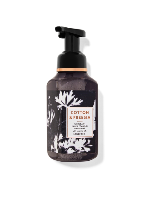 

Bath & Body Works Cotton & Freesia Gentle Foaming Hand Soap 259 ml, Black