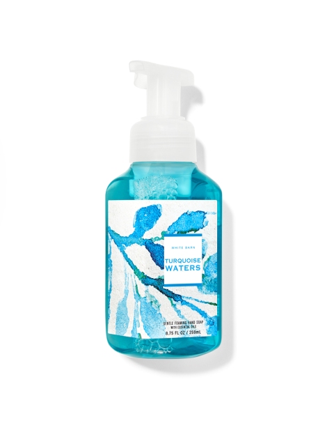 

Bath & Body Works Turquoise Waters Gentle Foaming Hand Soap 259 ml, Blue