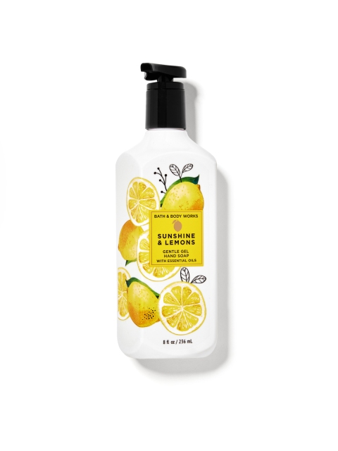 

Bath & Body Works Sunshine & Lemons Gentle Gel Hand Soap 236 ml, White
