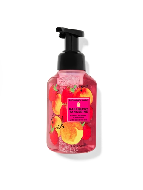 

Bath & Body Works Raspberry Tangerine Gentle Foaming Hand Soap 259 ml, Pink