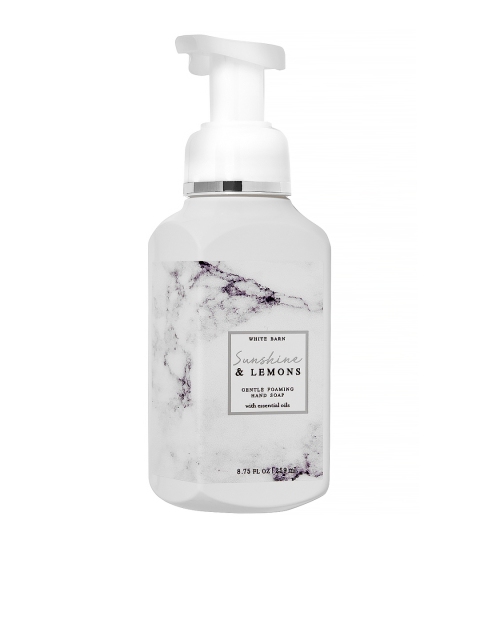

Bath & Body Works Sunshine & Lemons Gentle Foaming Hand Soap 259 ml, White