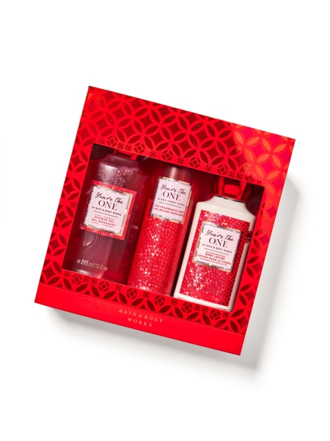 

Bath & Body Works Women You're The One Gift Box Set, Red