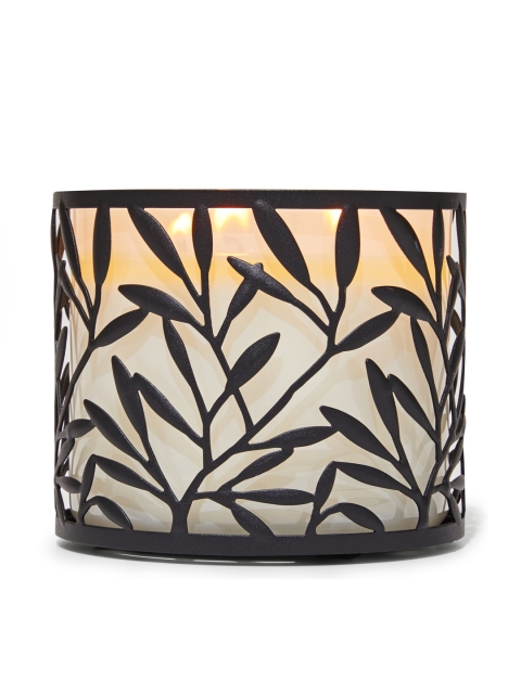 

Bath & Body Works Black Vine Leaf 3-Wick Candle Holder