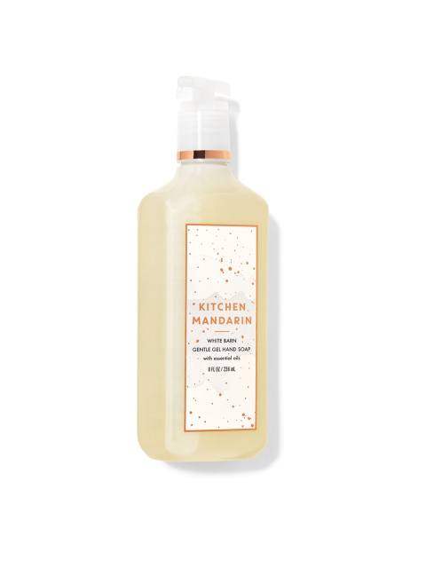 

Bath & Body Works Kitchen Mandarin White Barn Gentle Gel Hand Soap 236 ml, Cream