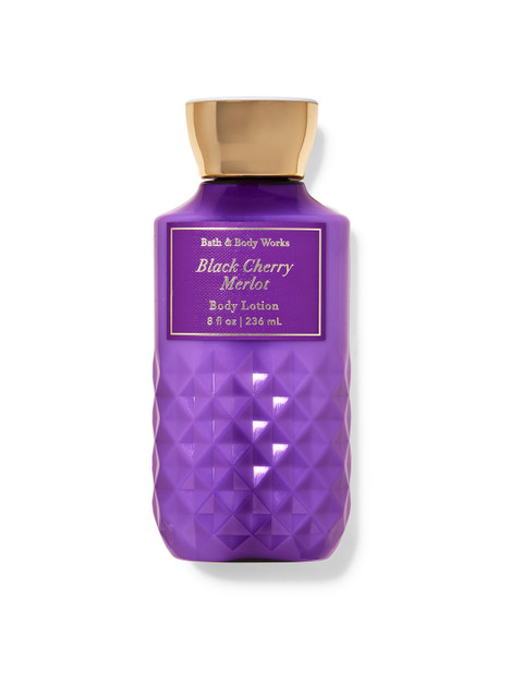 

Bath & Body Works Black Cherry Merlot Super Smooth Body Lotion 236 ml, Purple