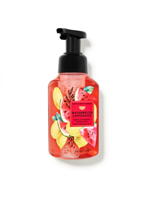 

Bath & Body Works Watermelon Lemonade Gentle Foaming Hand Soap 259 ml, Red