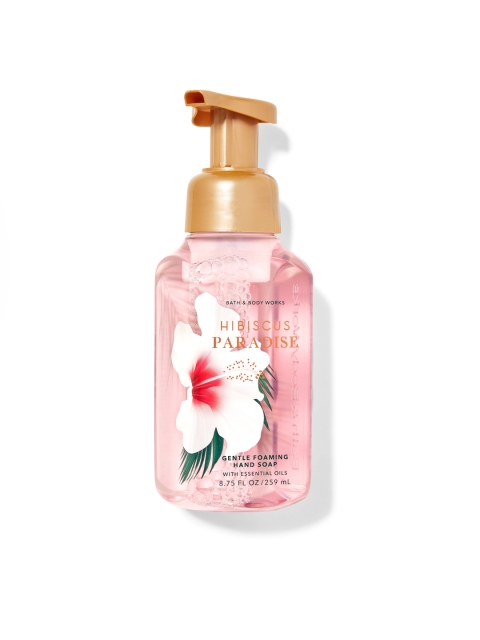 

Bath & Body Works Hibiscus Paradise Gentle Foaming Hand Soap 259 ml, Pink