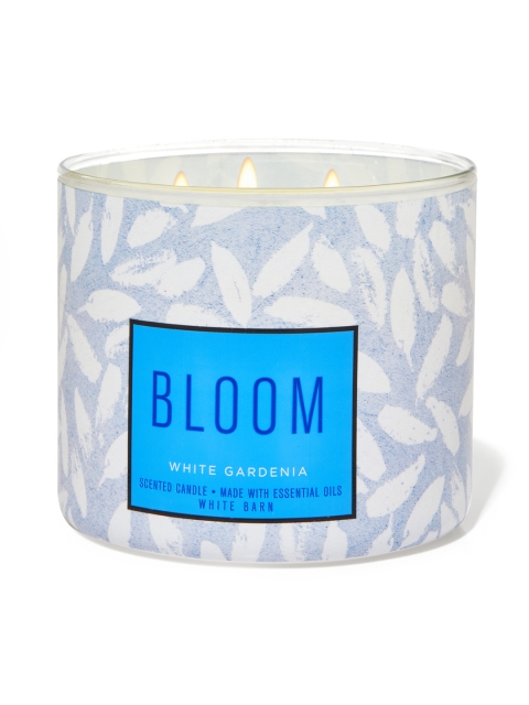 

Bath & Body Works White Gardenia 3-Wick Scented Candle 411 g, Blue