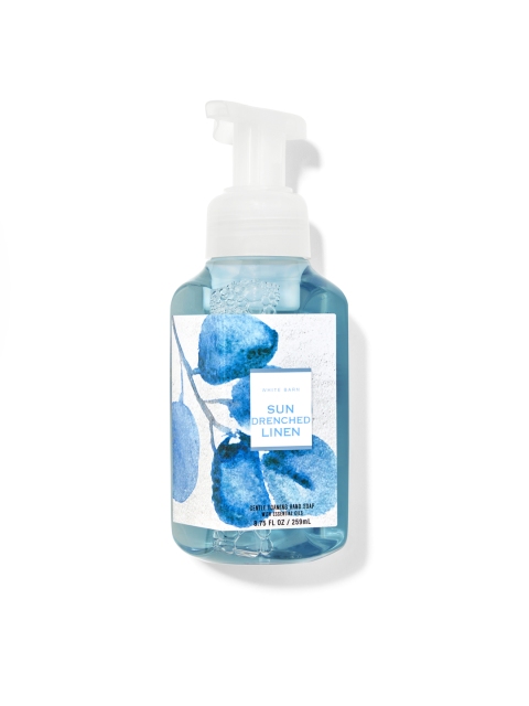 

Bath & Body Works Sun-Drenched Linen Gentle Foaming Hand Soap 259 ml, Blue