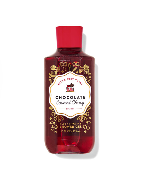 

Bath & Body Women Works Chocolate Covered Cherry Shower Gel 295 ml, Red
