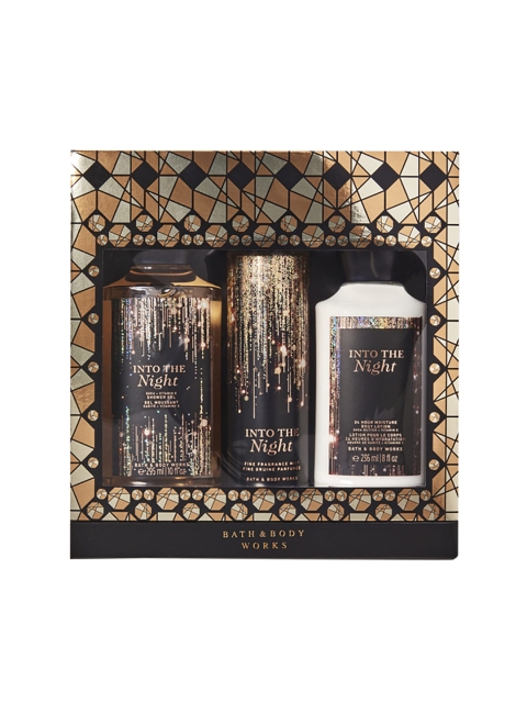 

Bath & Body Works Women Into the Night Mini Gift Box Set, Black
