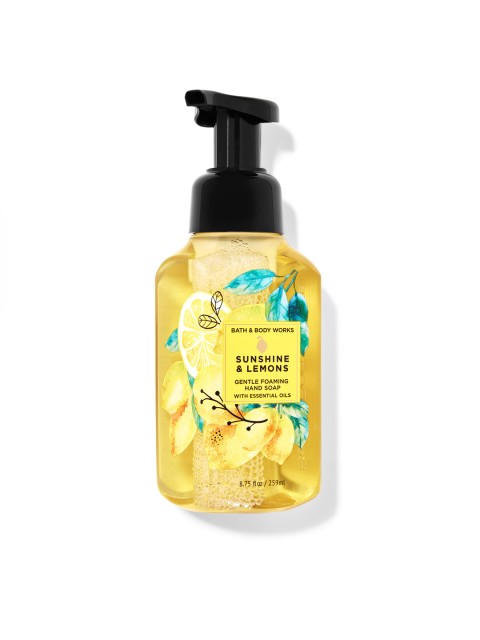 

Bath & Body Works Sunshine & Lemons Gentle Foaming Hand Soap 259 ml, Yellow