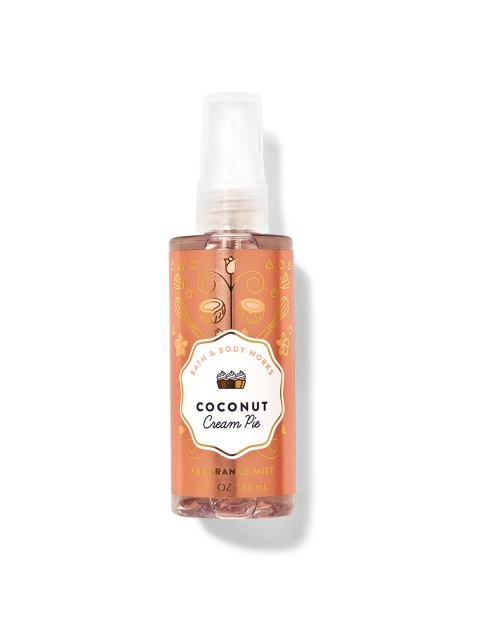 

Bath & Body Works Coconut Cream Pie Travel Size Fine Fragrance Mist 88 ml, Orange