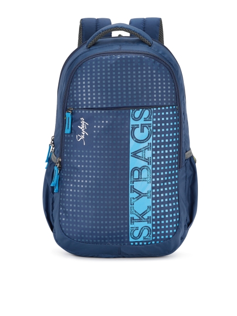 

Skybags Unisex Blue RAGER 08 Printed Backpack