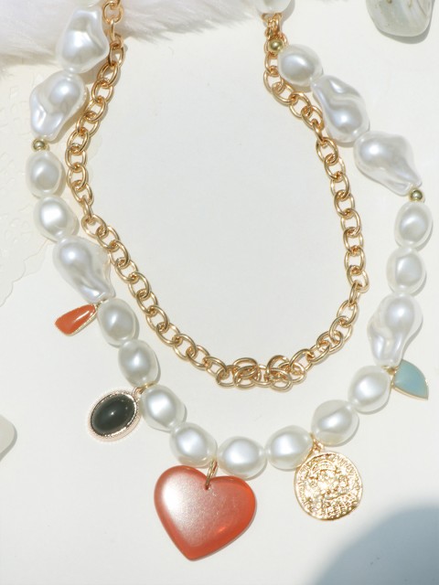 

JOKER & WITCH Gold-Toned Alloy Layered Necklace