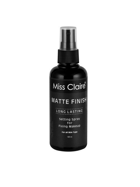 

Miss Claire Fixing Spray For Makeup - Matte Finish 01, Black