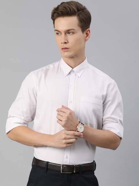 

Louis Philippe Men Purple Slim Fit Casual Shirt