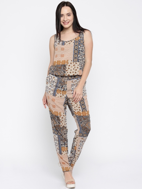 

ONLY Brown Printed Jumpsuit