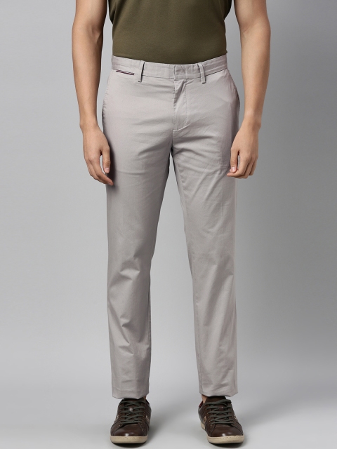 

Tommy Hilfiger Men Grey Chinos Trousers