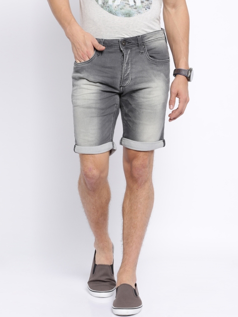 

Jack & Jones Charcoal Grey Denim Shorts