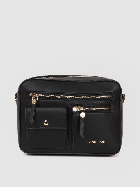 

United Colors of Benetton Black Sling Bag
