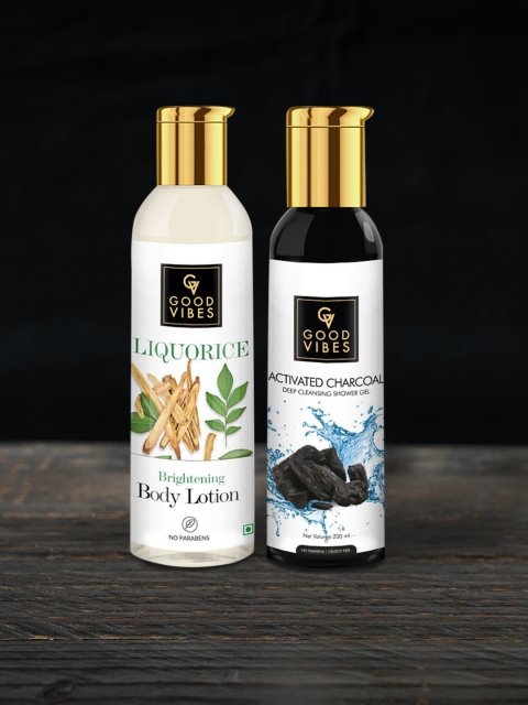 

Good Vibes Body Care Combo 400 ml, Transparent