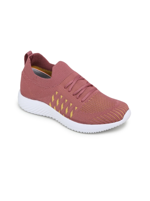 

TRASE Women Pink Mesh Walking Shoes