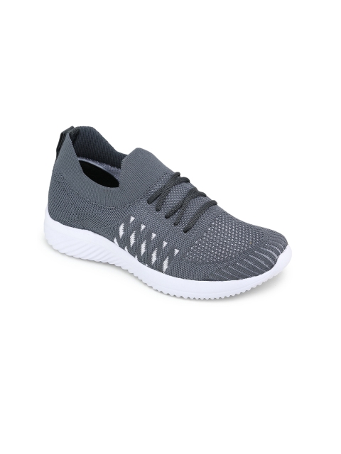 

TRASE Women Grey Mesh Walking Shoes