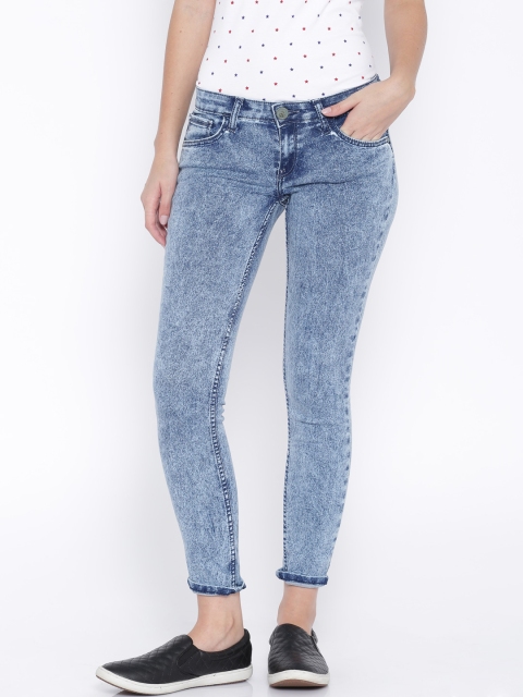 

Tokyo Talkies Blue Super Skinny Fit Jeans